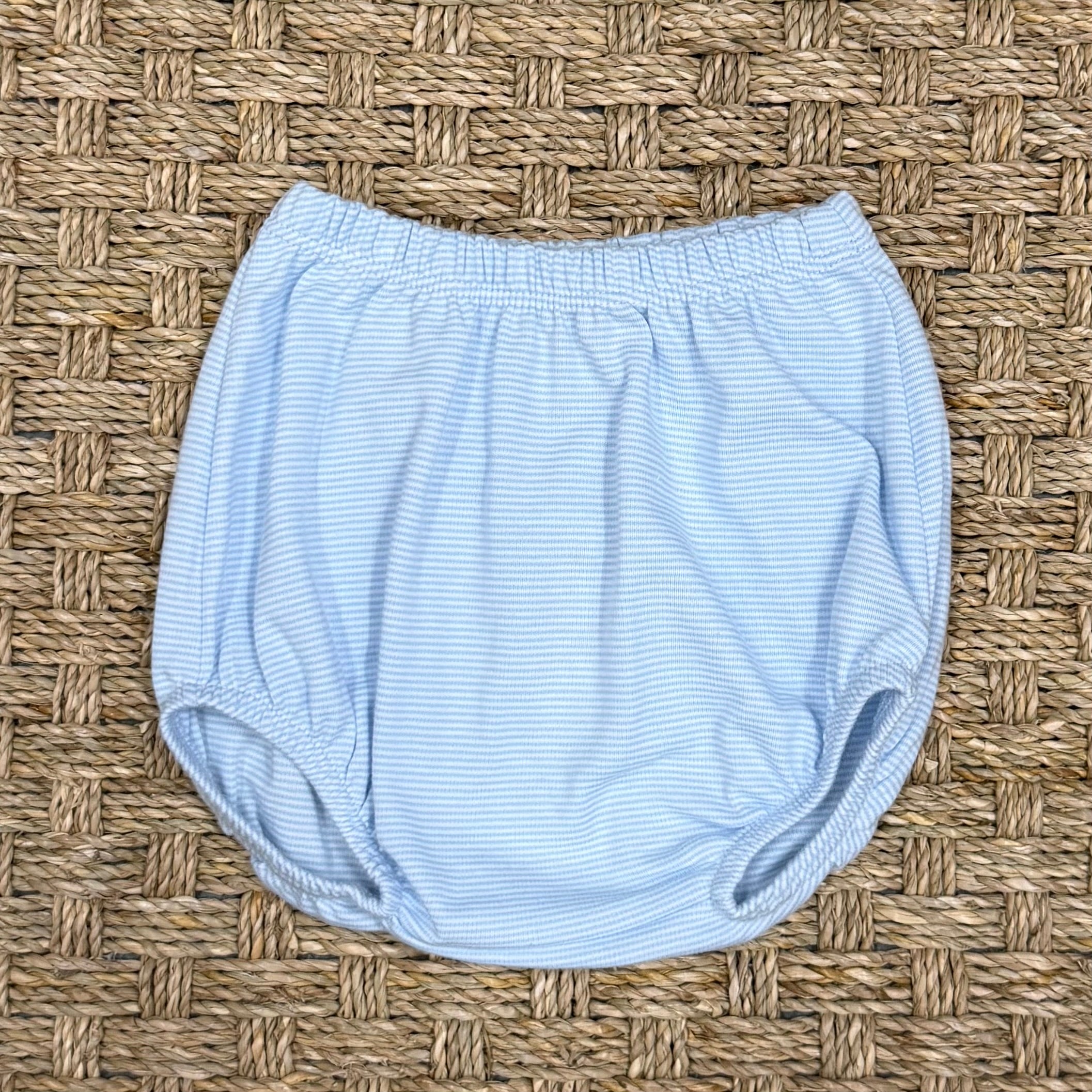 Luigi Diaper Cover, Blue Stripe