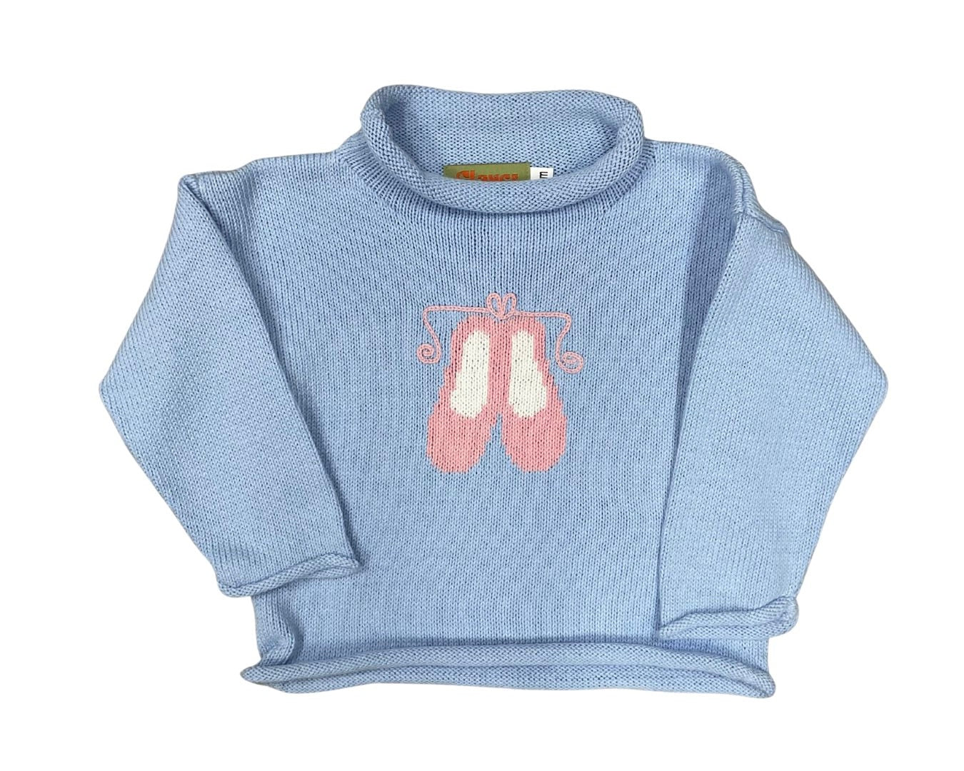 Luigi Rollneck, Ballet Slippers on Sky Blue