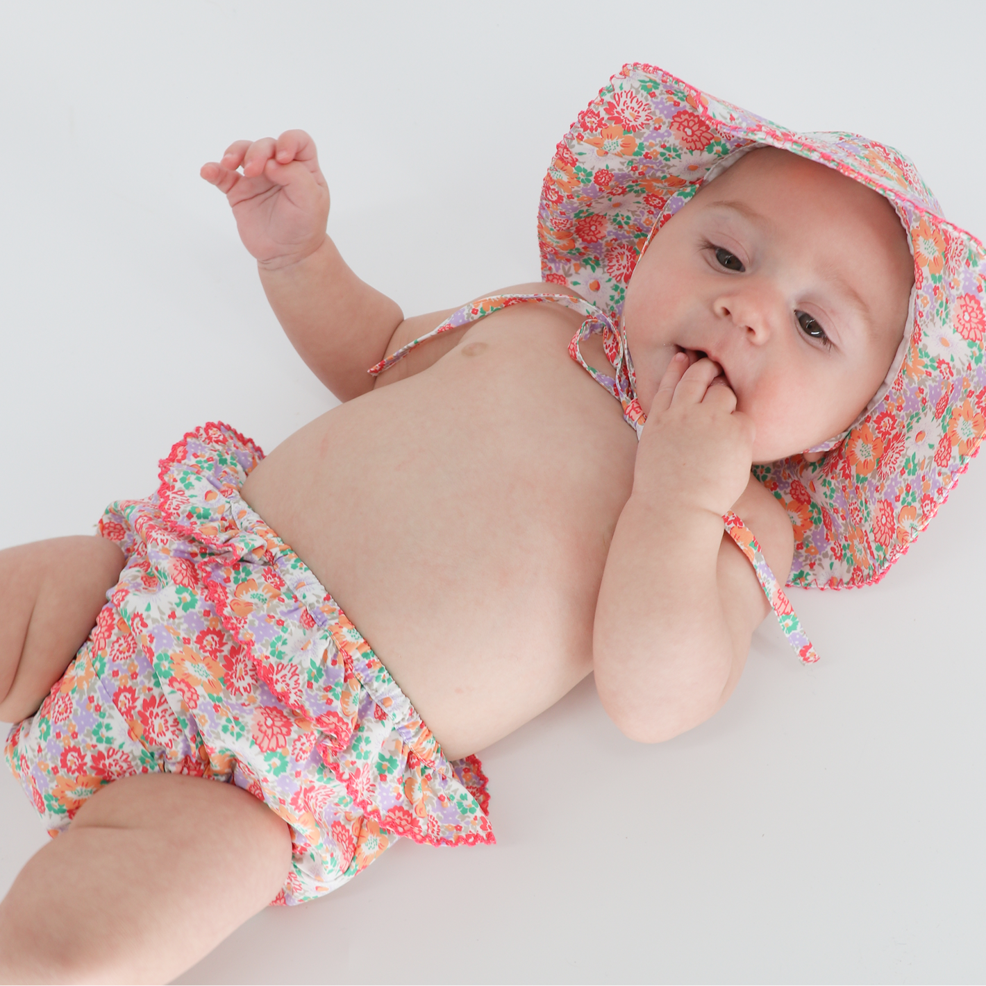 Minnow Island Blossom Diaper Bloomer Cover