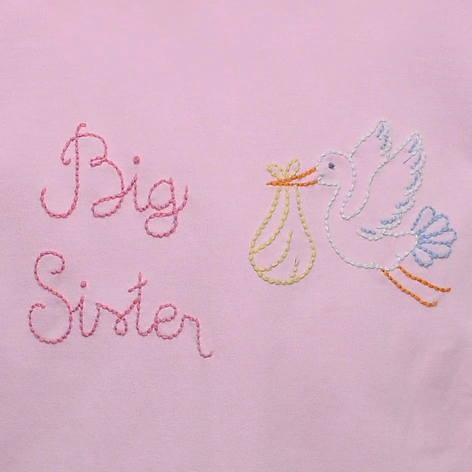 Remember Nguyen Emma Blouse, Big Sister with Stork