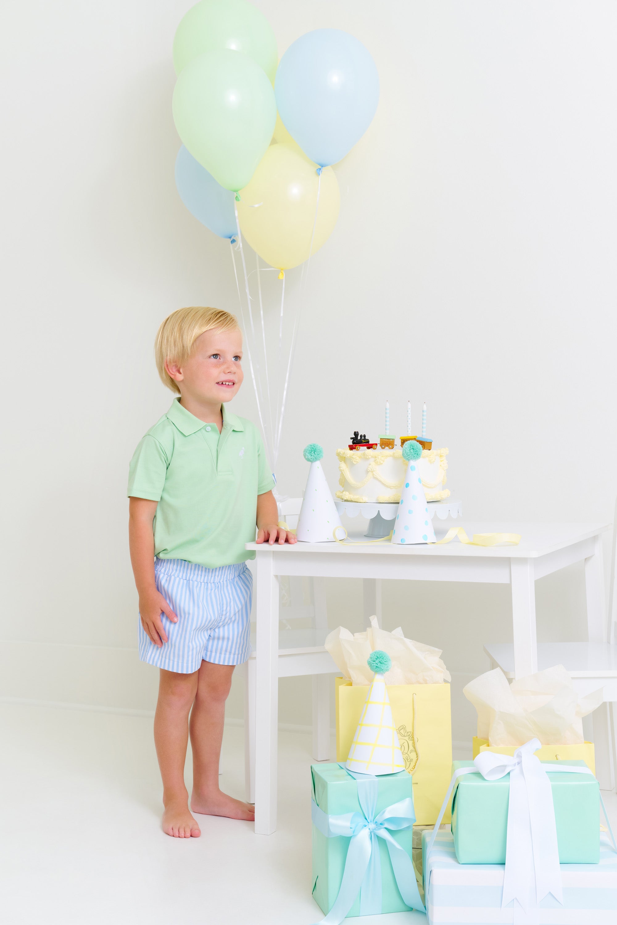 Beaufort Bonnet Sheffield Shorts, Beale Street Blue Stripe