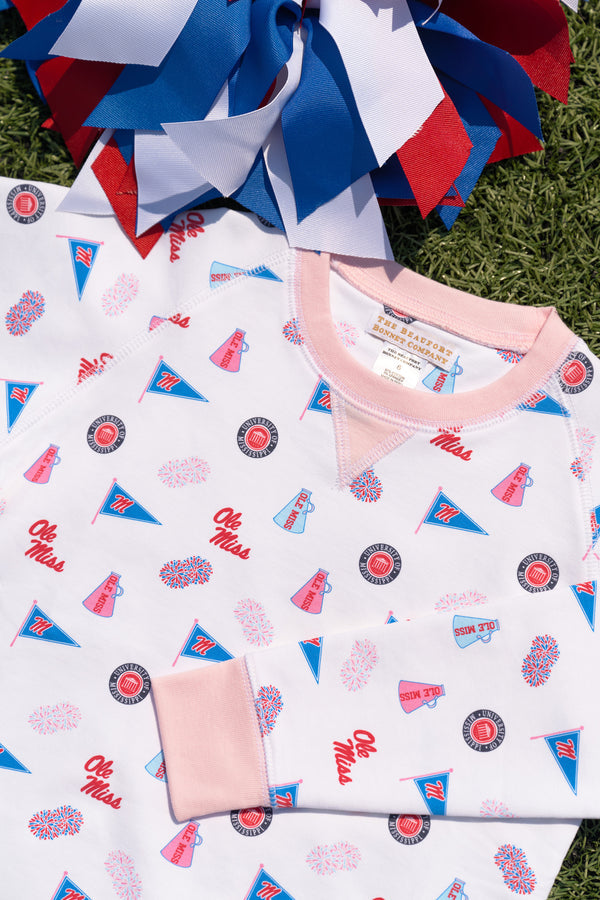 Beaufort Bonnet Cassidy Comfort Crewneck, Ole Miss