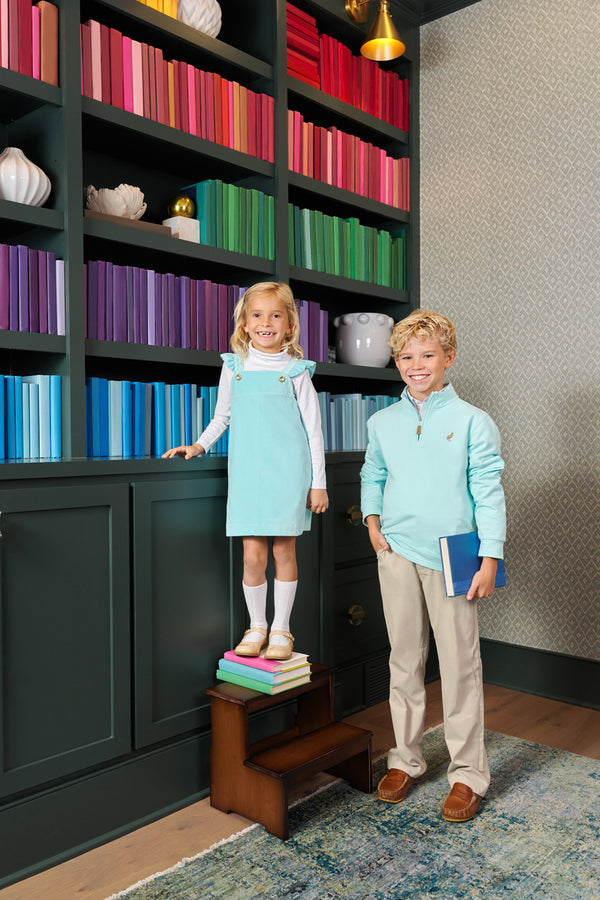 Beaufort Bonnet Julia Jumper, Edisto Egg Blue Velveteen