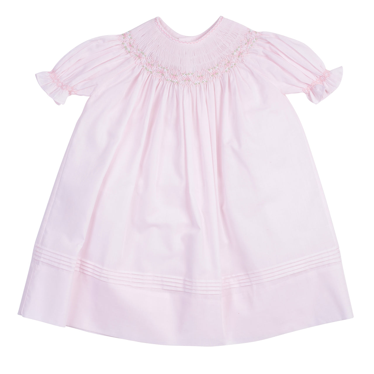 Feltman Brothers Ruffle Sleeve Smocked Biship Dress