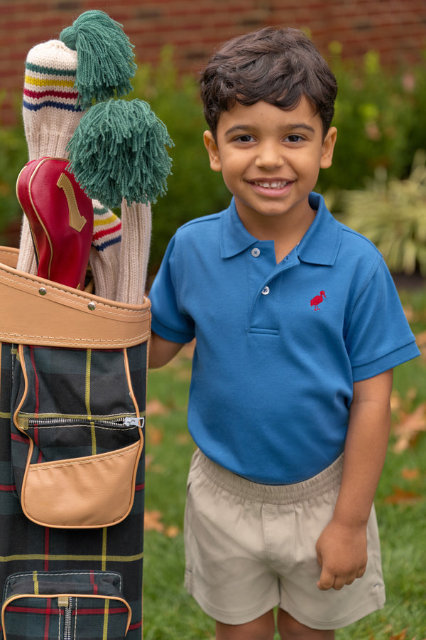 Beaufort Bonnet Prim & Proper Polo, Wood Boat Blue