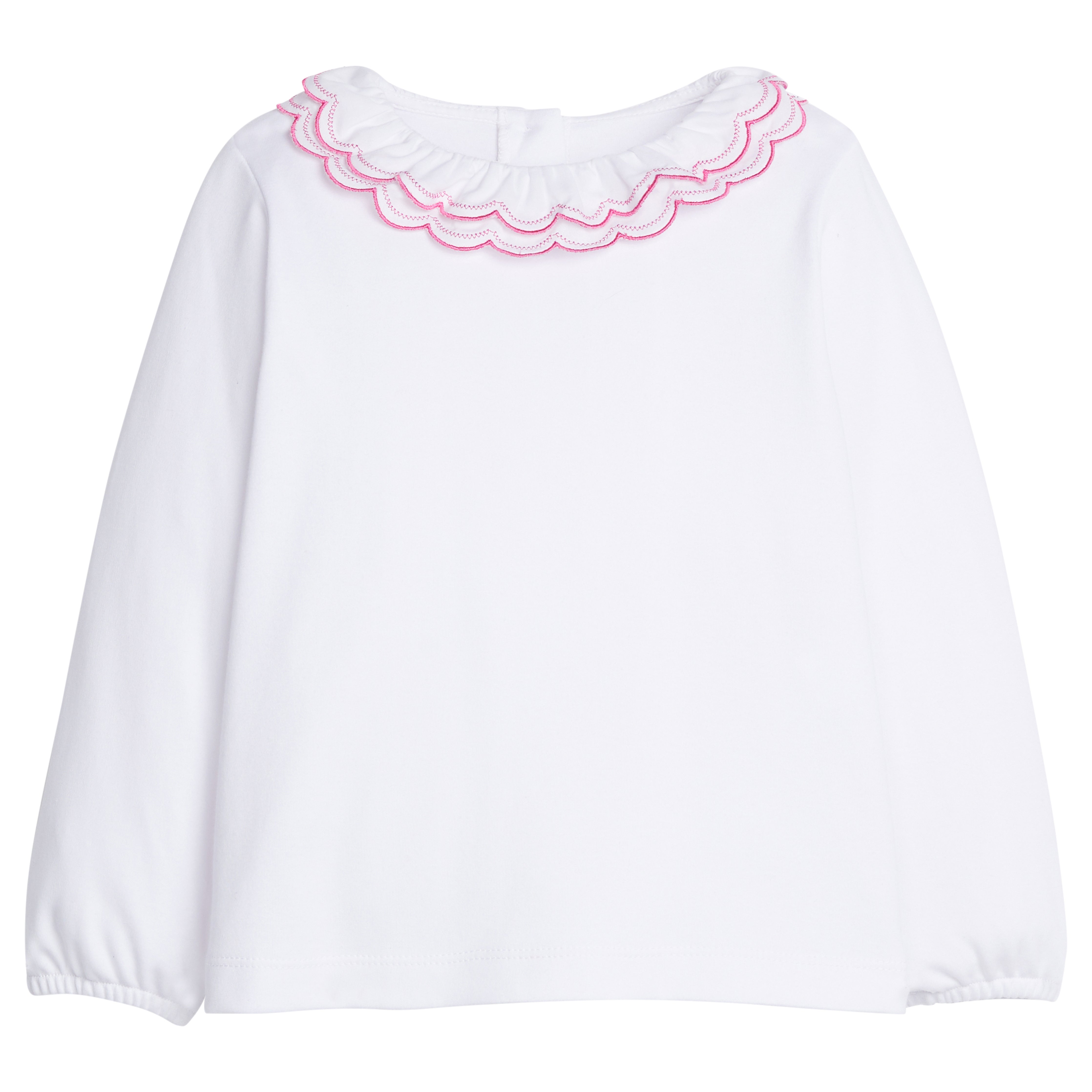 Little English Double London Blouse, Hot Pink