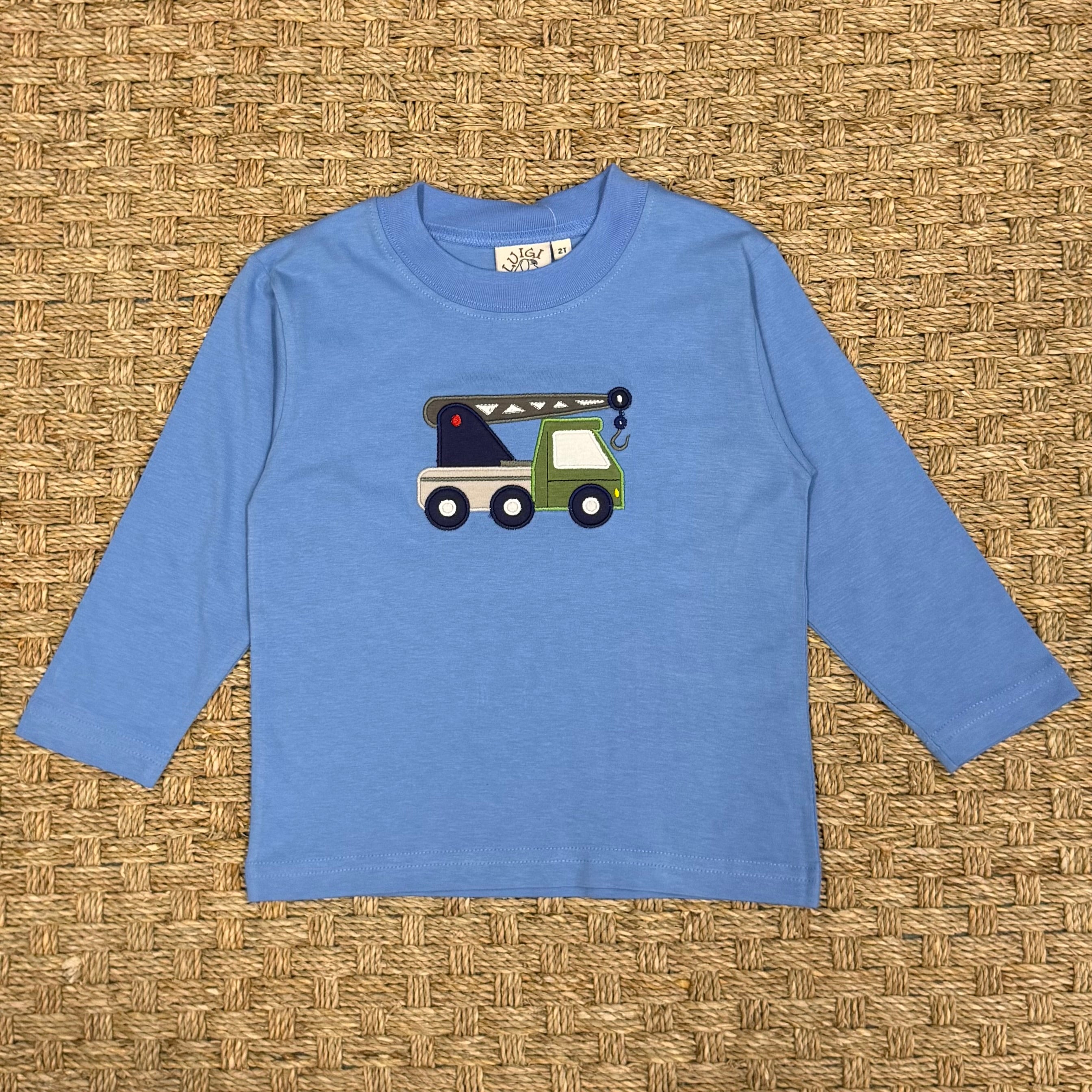 Luigi Tee, Crane on Chambray