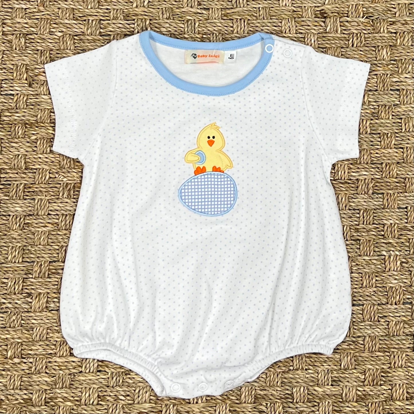 Luigi Bubble, Chick on Baby Blue Dot