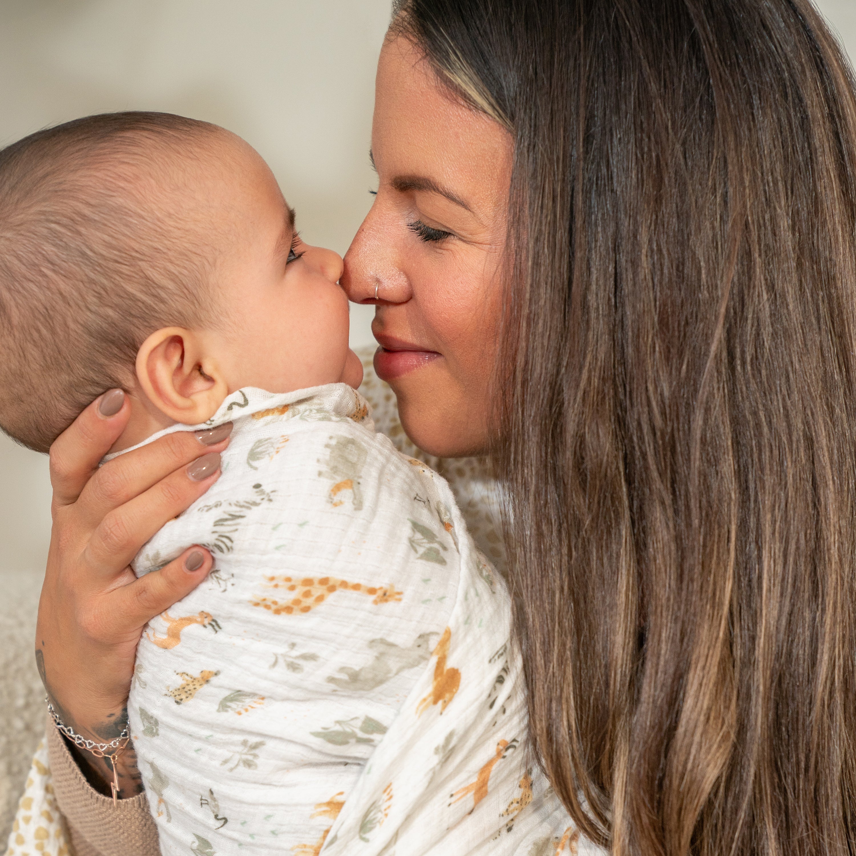 Aden & Anais Giraffe Safari Swaddles