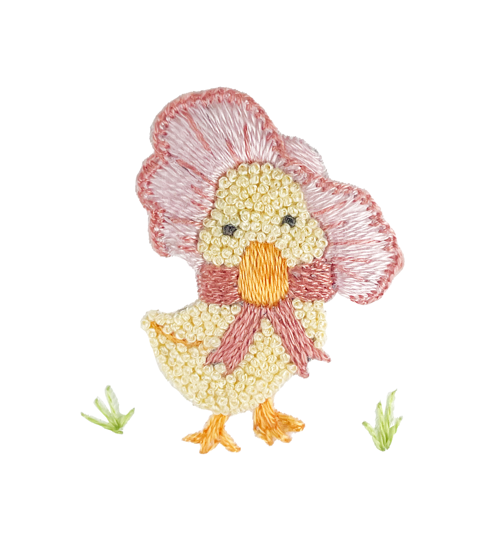 Milly Marie Bonnet Duck Pima Baby Blanket