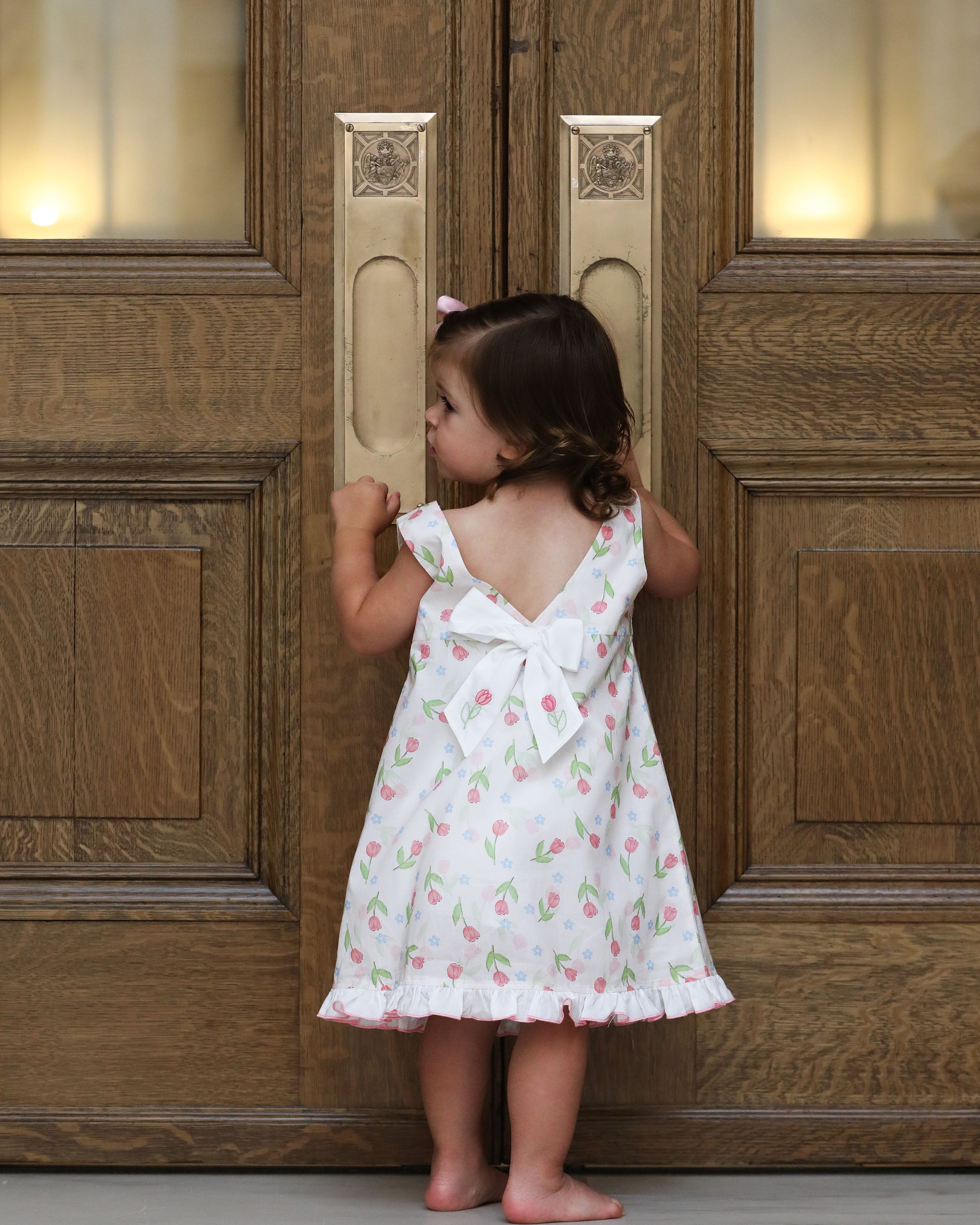 Yellow Lamb Evie Dress