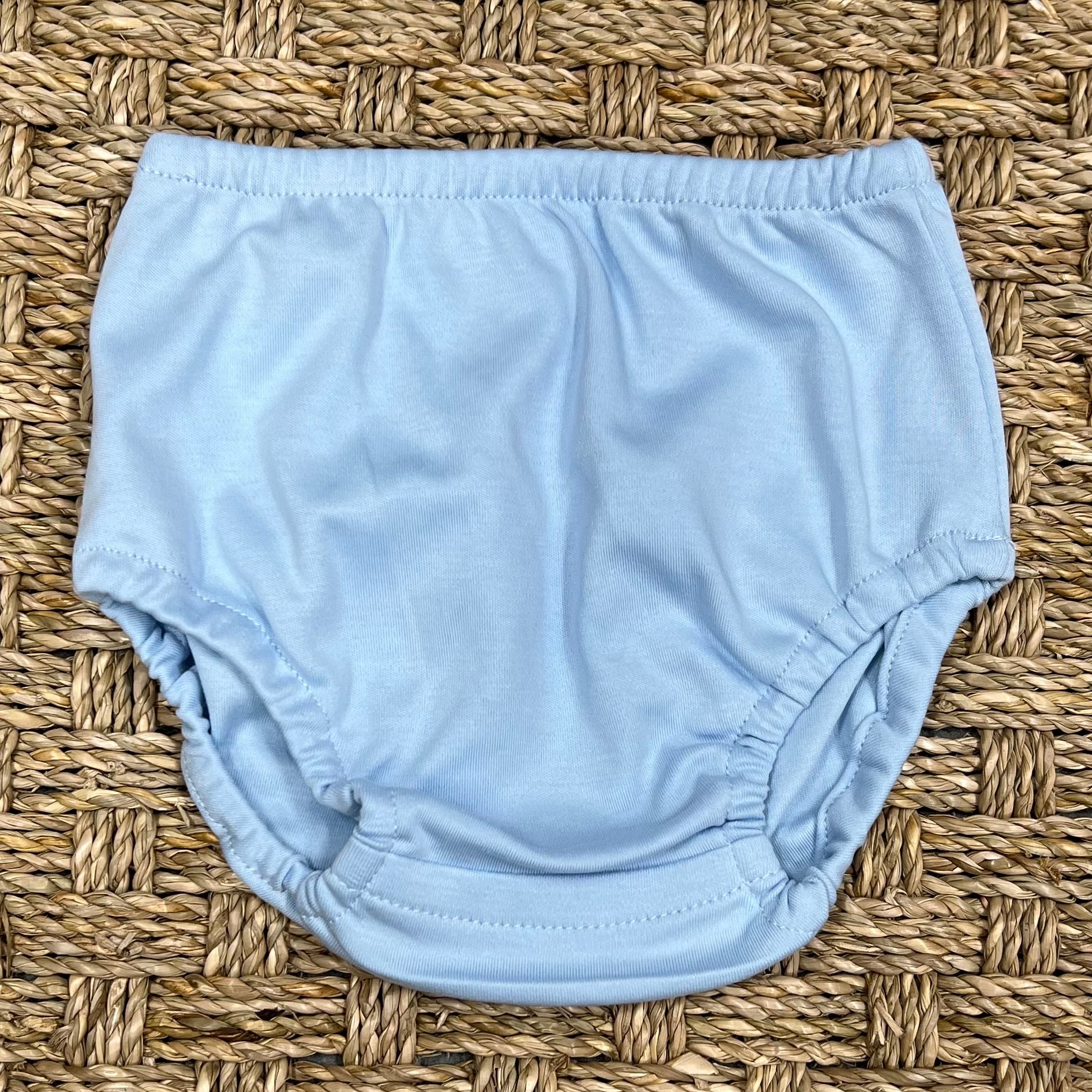Squiggles Sky Blue Diaper Cover