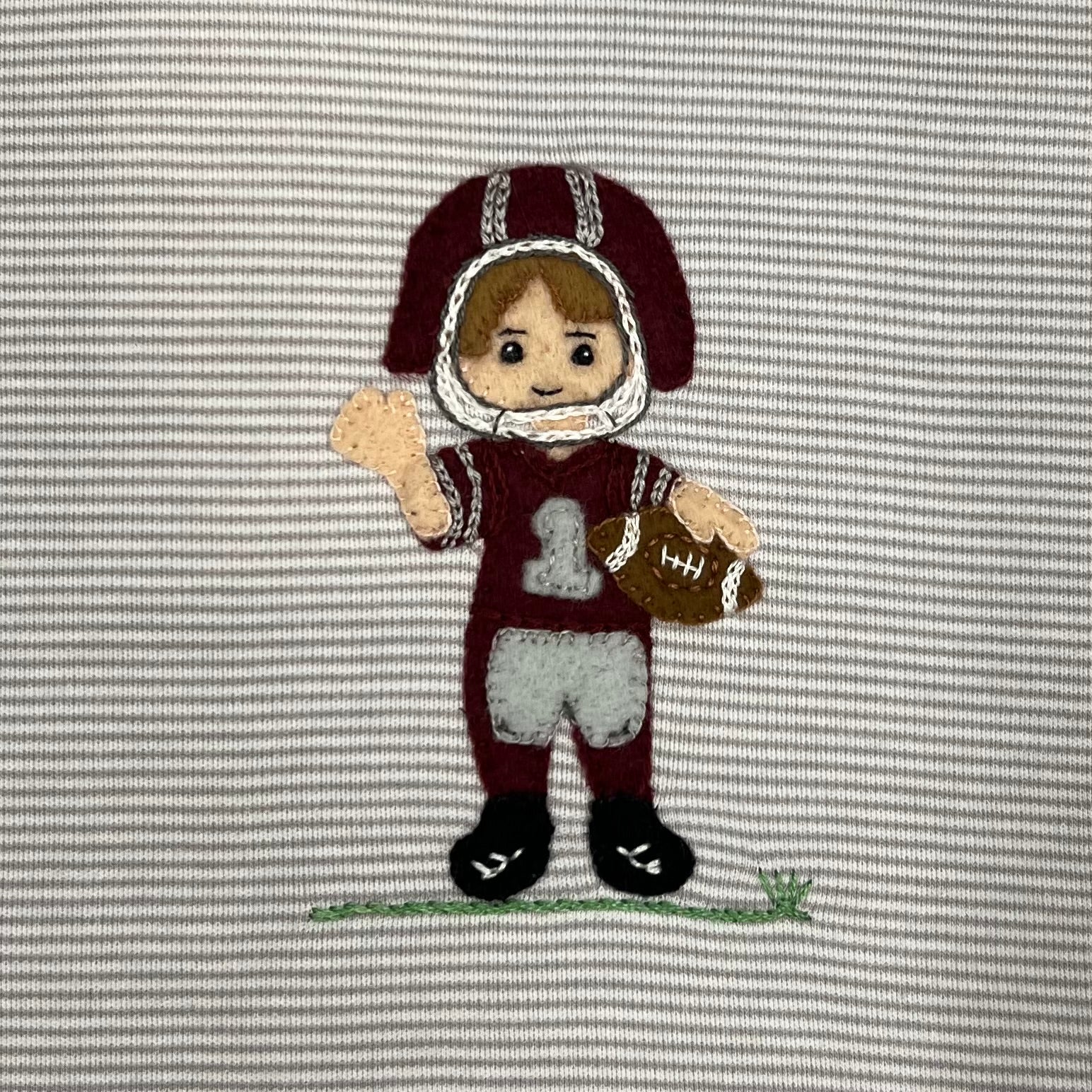 Squiggles Touchdown Club Short Set, Mississippi State