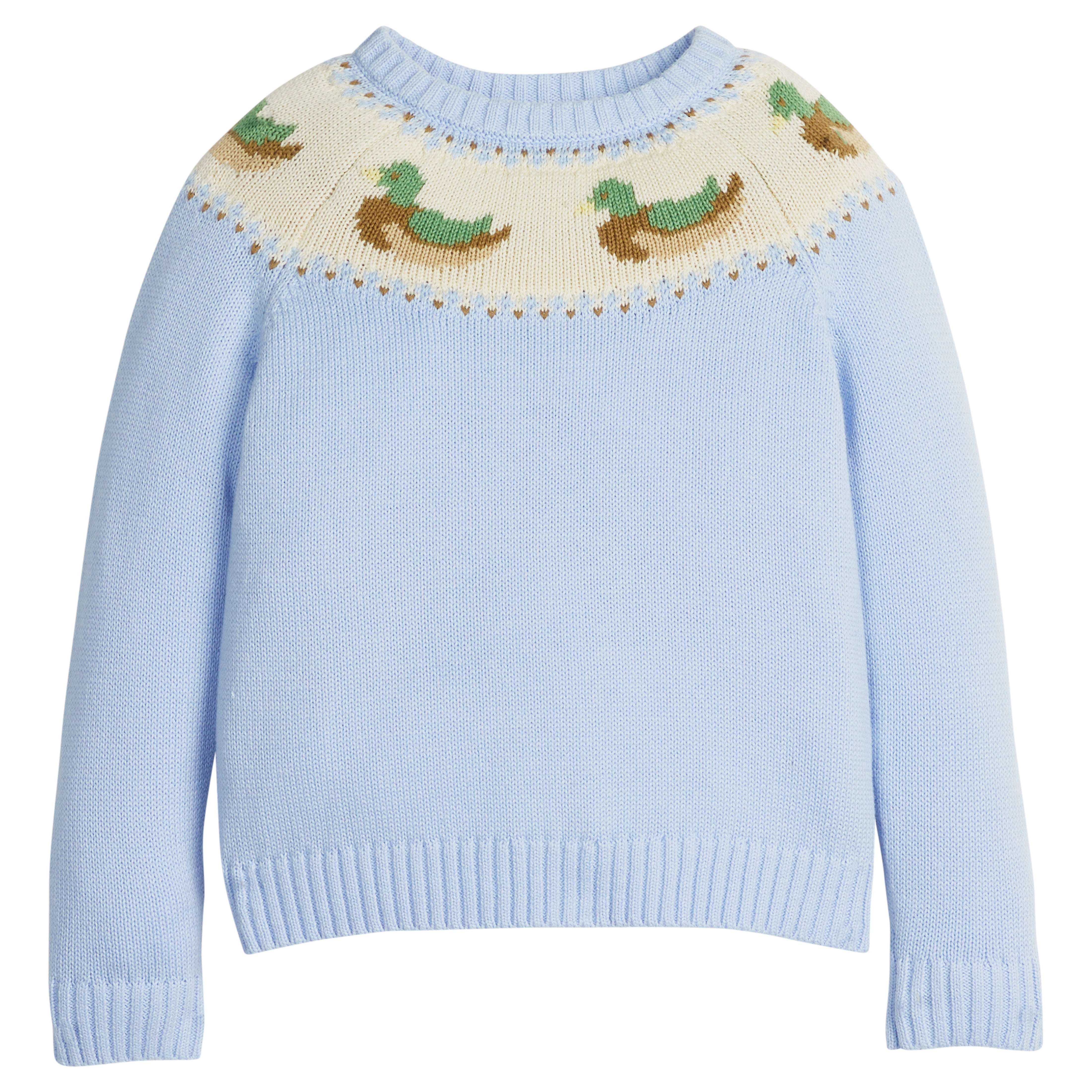 Little English Mallard Fair Isle Sweater
