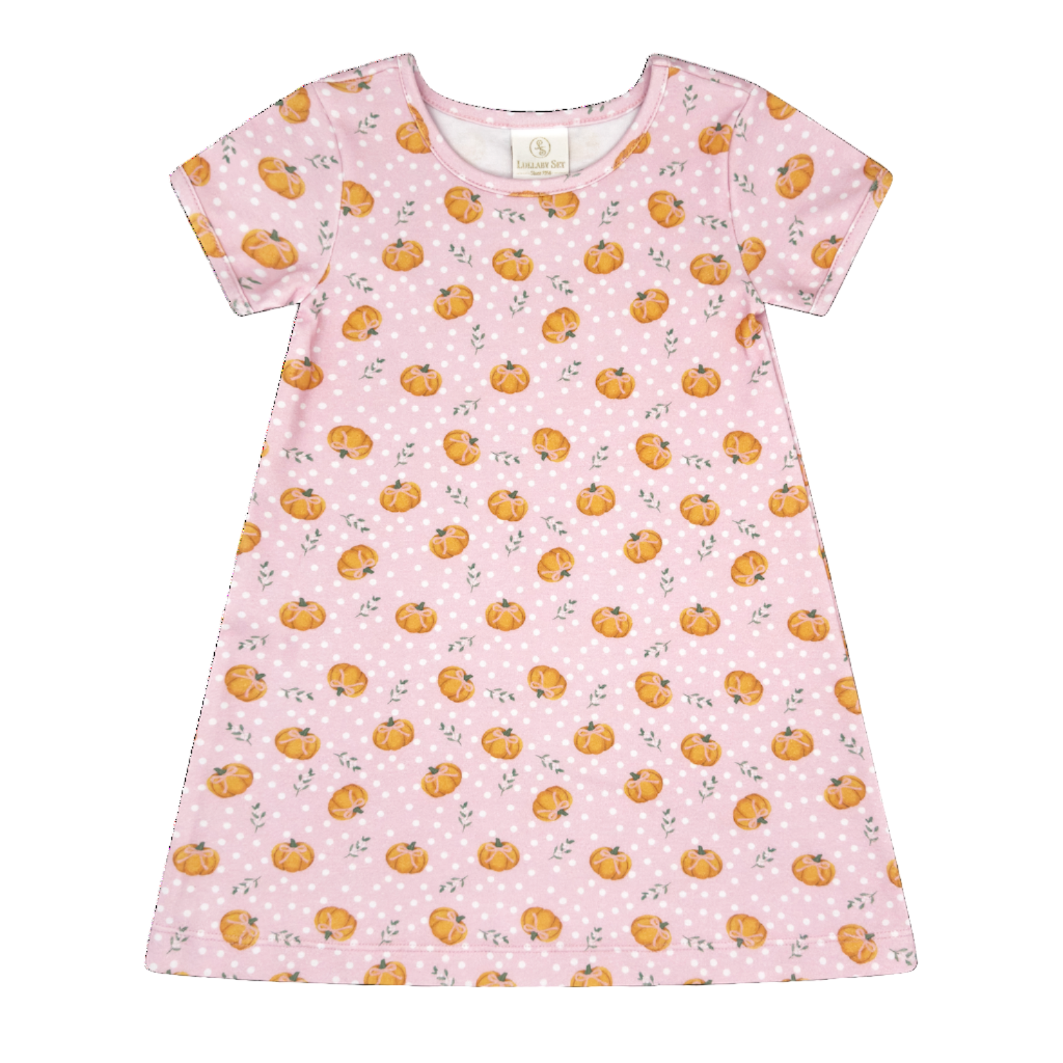 Lullaby Set Faith Dress, Pumpkin Patch Delight