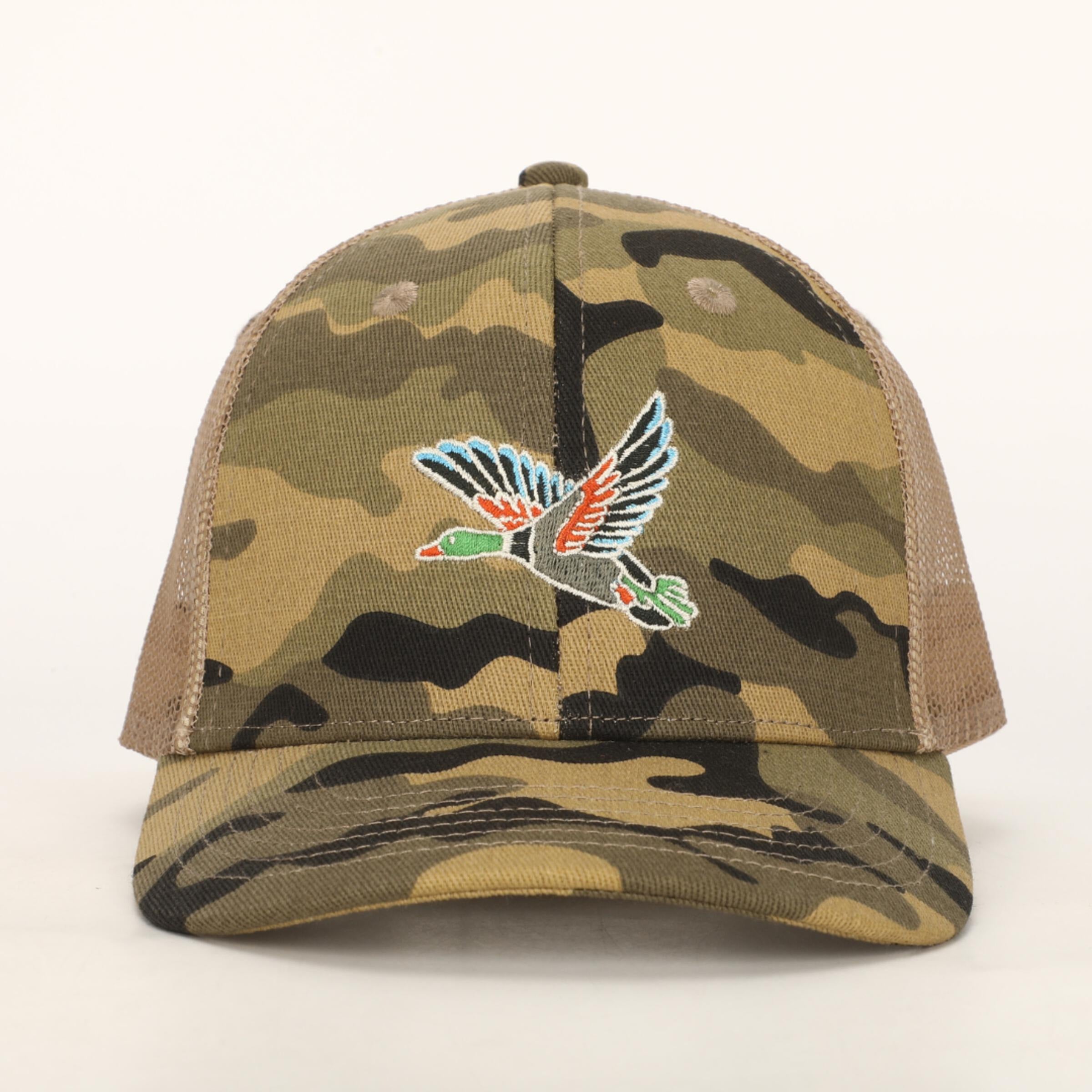 Little Kideauxs Flying Mallard Snapback Hat