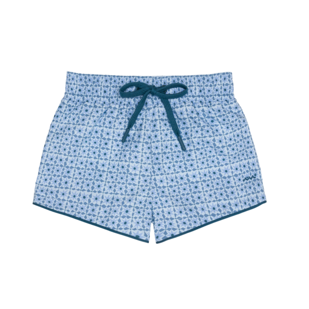 Minnow Starburst Azul Tile Boardie