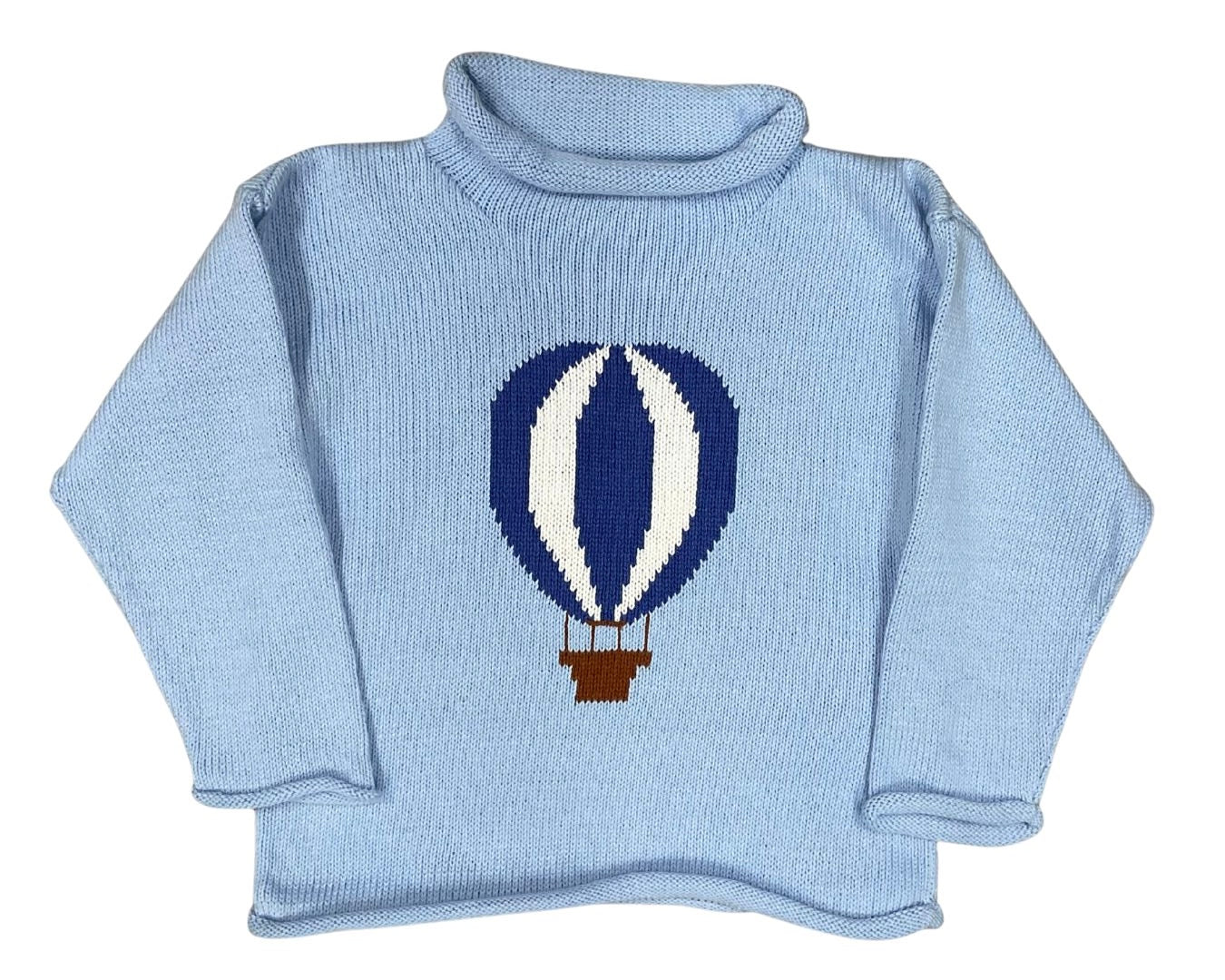 Luigi Rollneck, Hot Air Balloon on Sky Blue