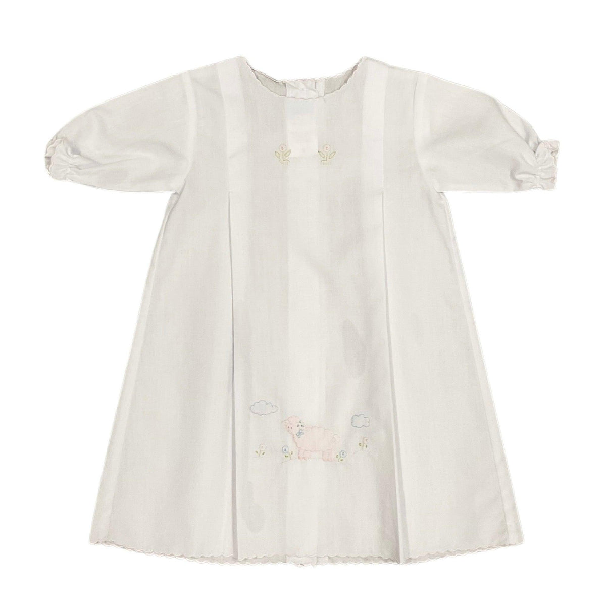 Auraluz Blue Daygown with Puppy Embroidery main image 1