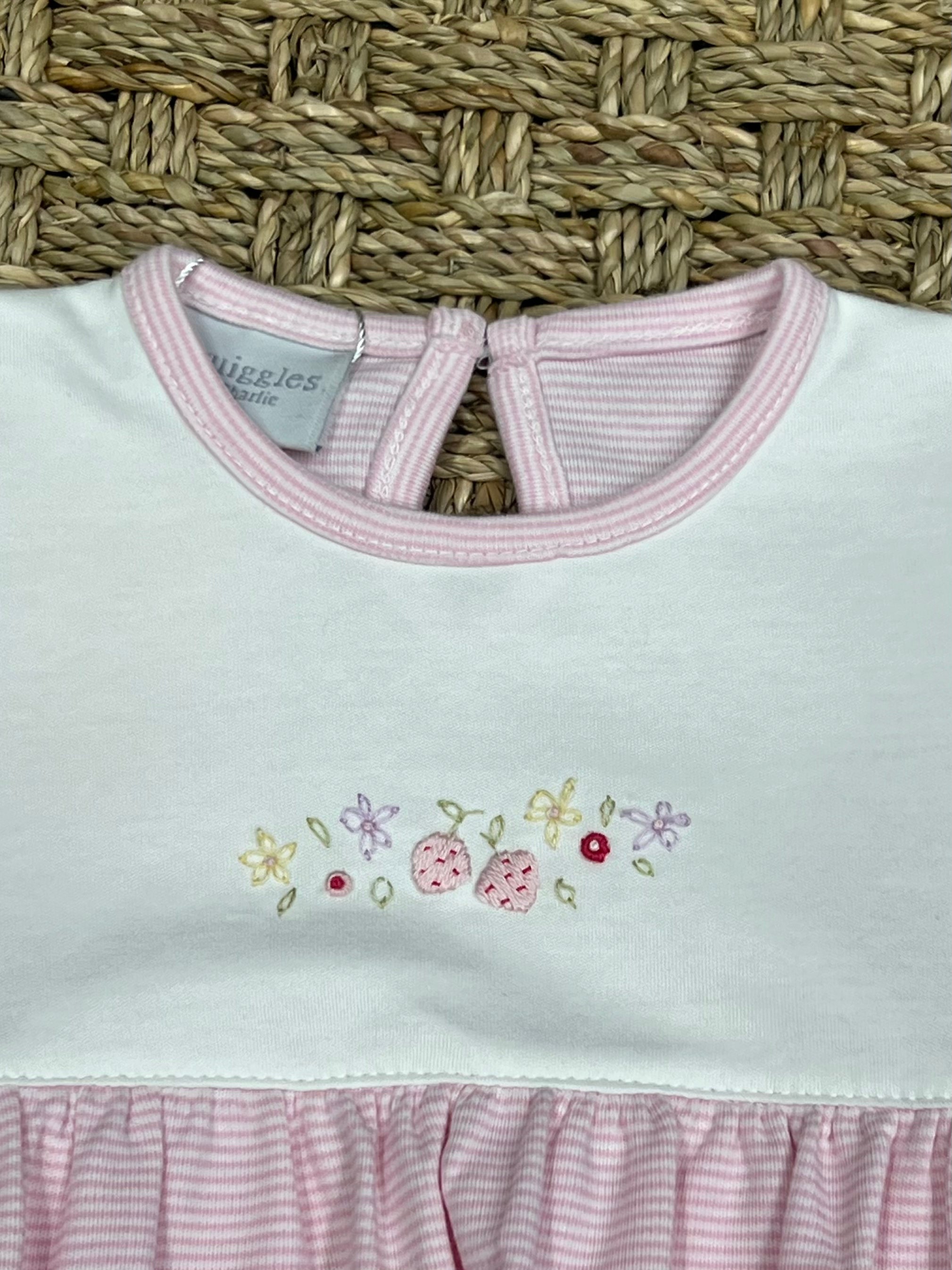 Squiggles Strawberry Fields Dressy Bubble