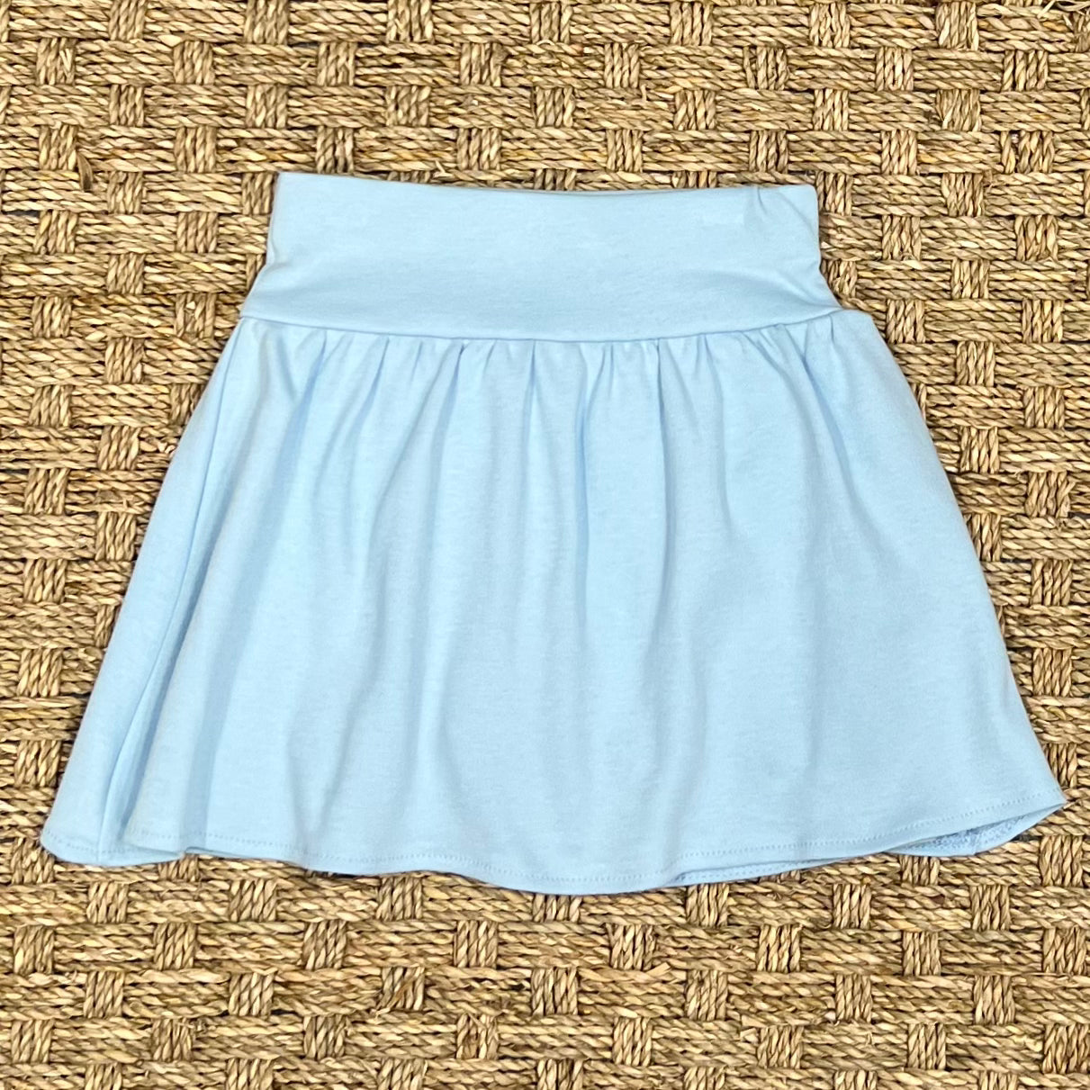 Luigi Gathered Skort, Powder Baby Blue