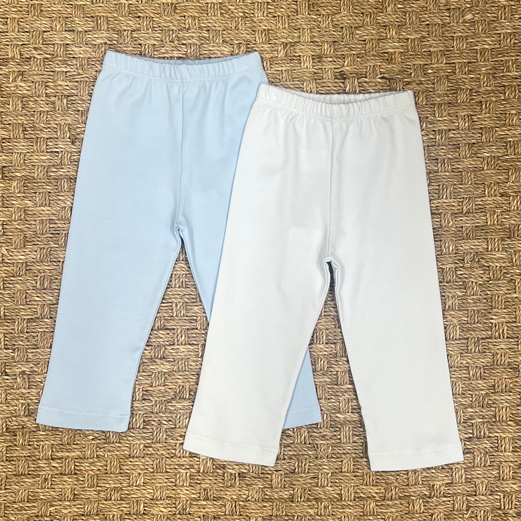 Squiggles Leggings, Blue