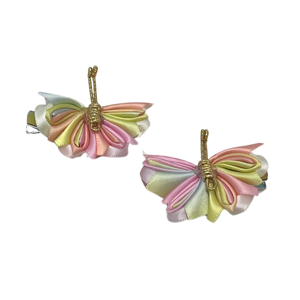 Fun Fety Fabric Butterfly Clips