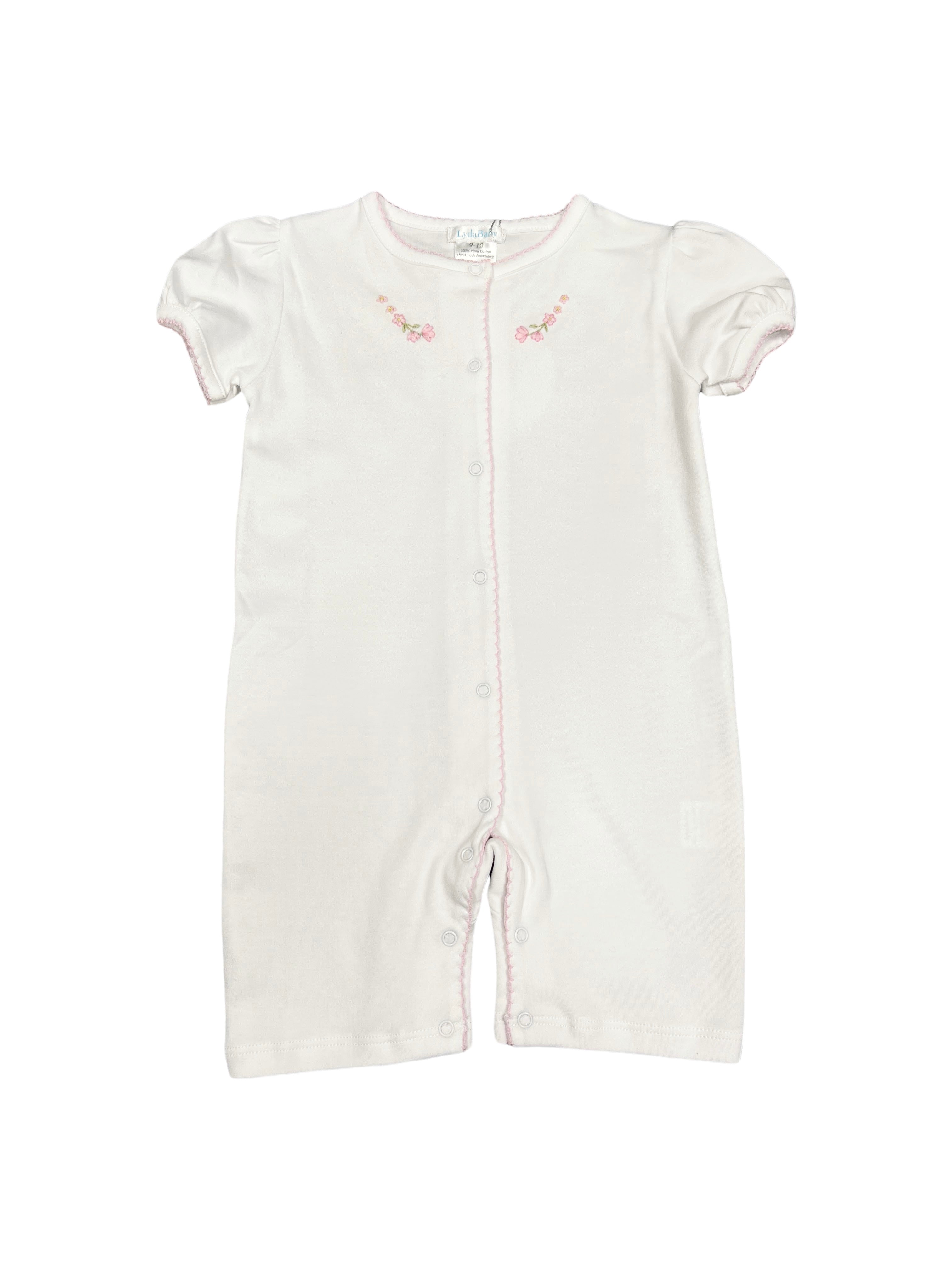 LydaBaby Magnolia Flowers Romper