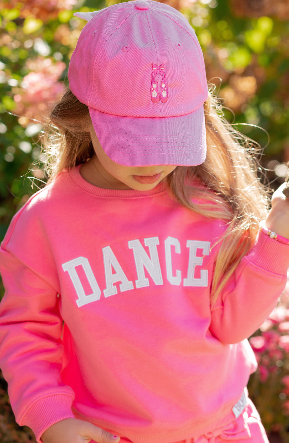 Bits & Bows Ballet Slippers Bow Baseball Hat