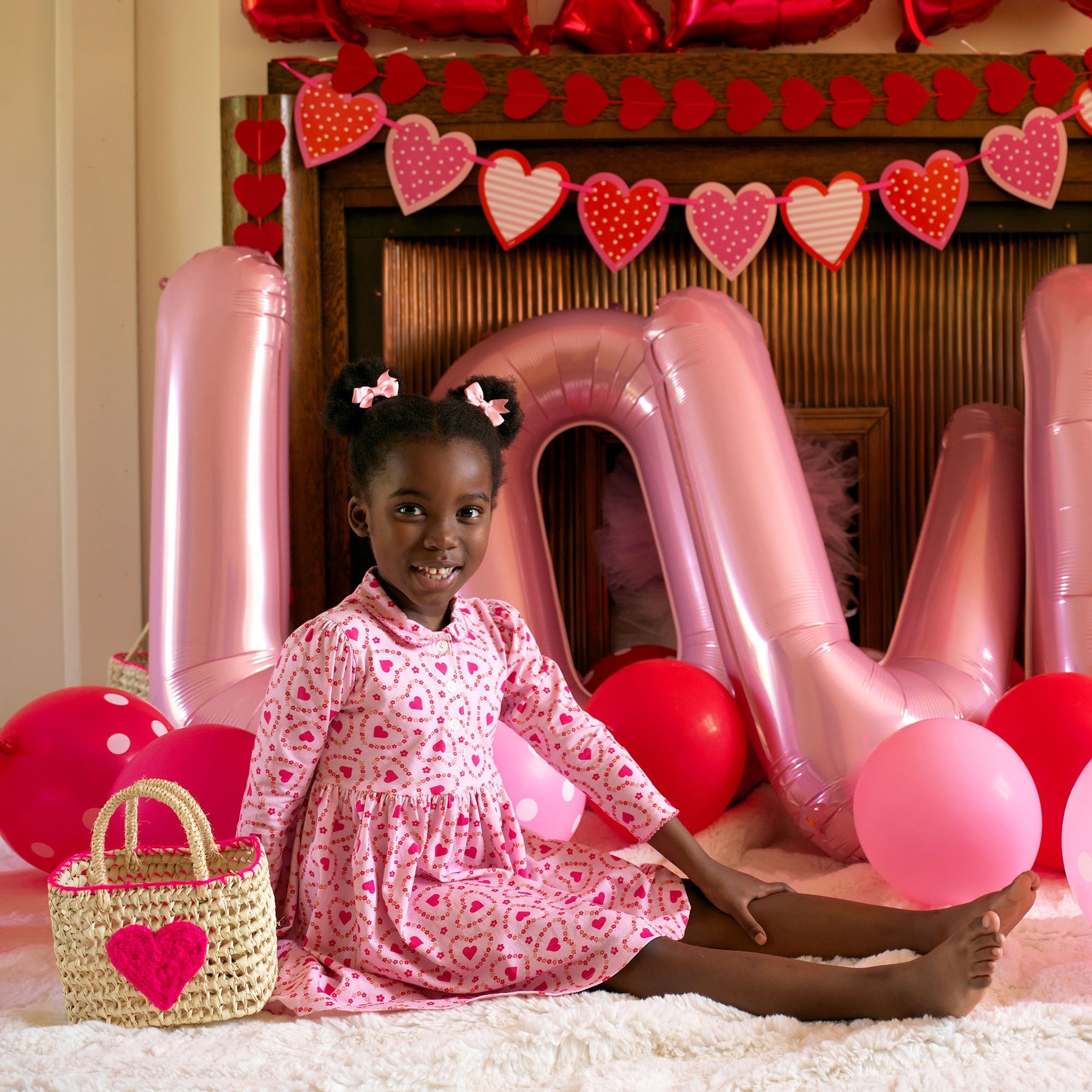 Rachel Riley Heart Mini Beach Bag