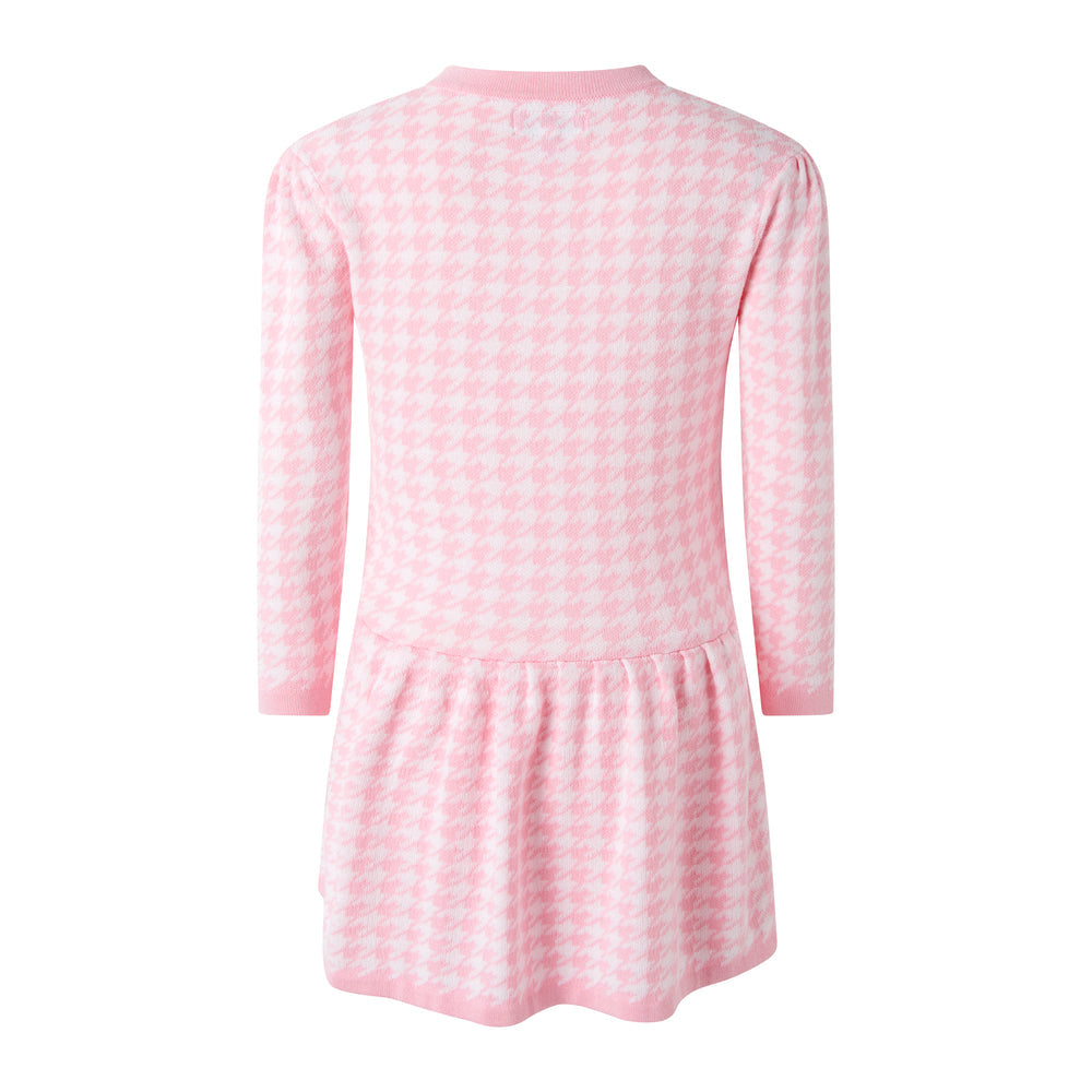 Rachel Riley Houndstooth Knit Dress
