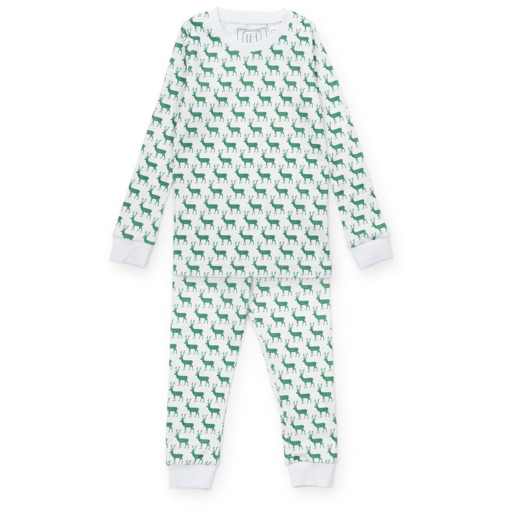Lila & Hayes Grayson Pajama Pant Set, Woodland Deer