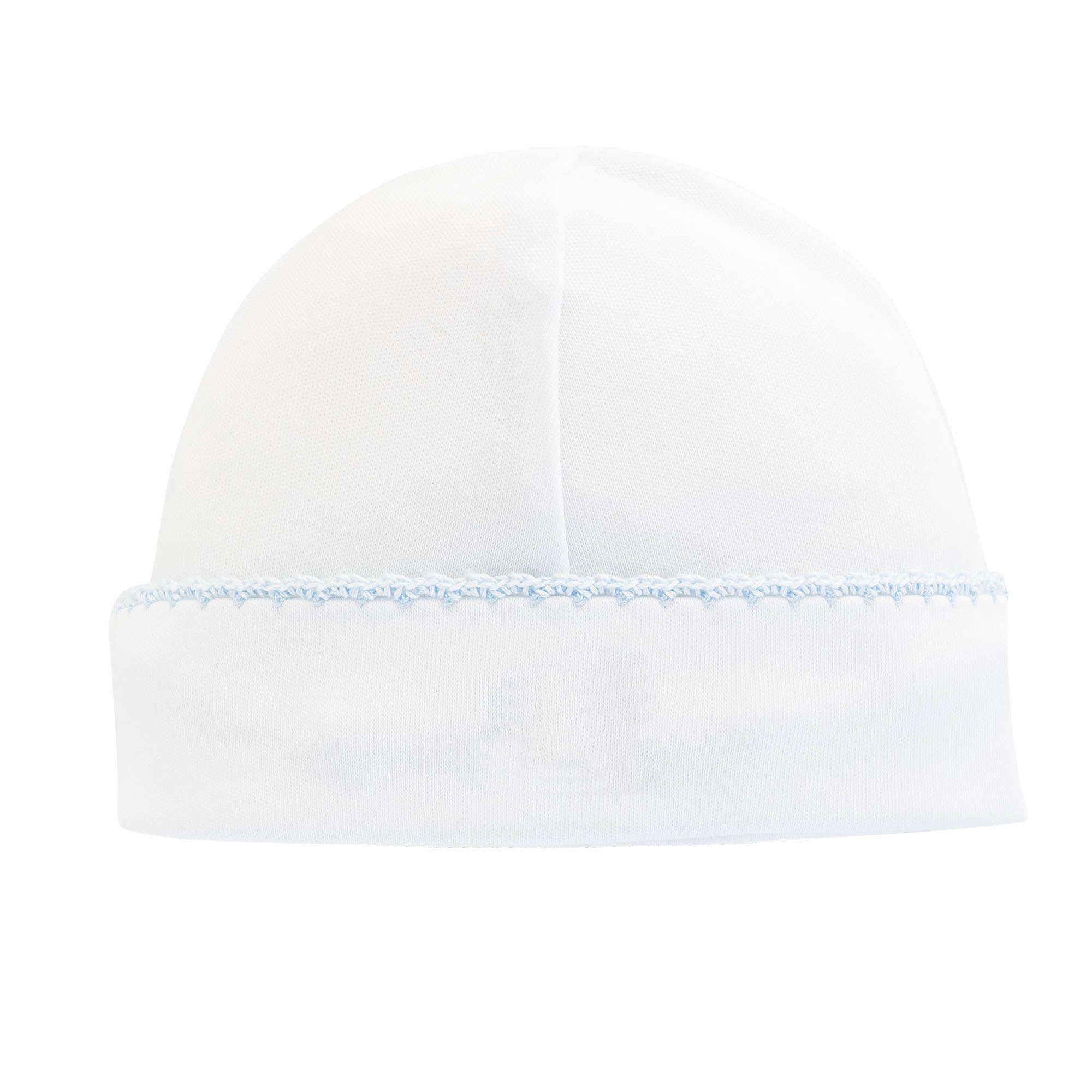 Baby Club Chic Hat with Crochet Trim