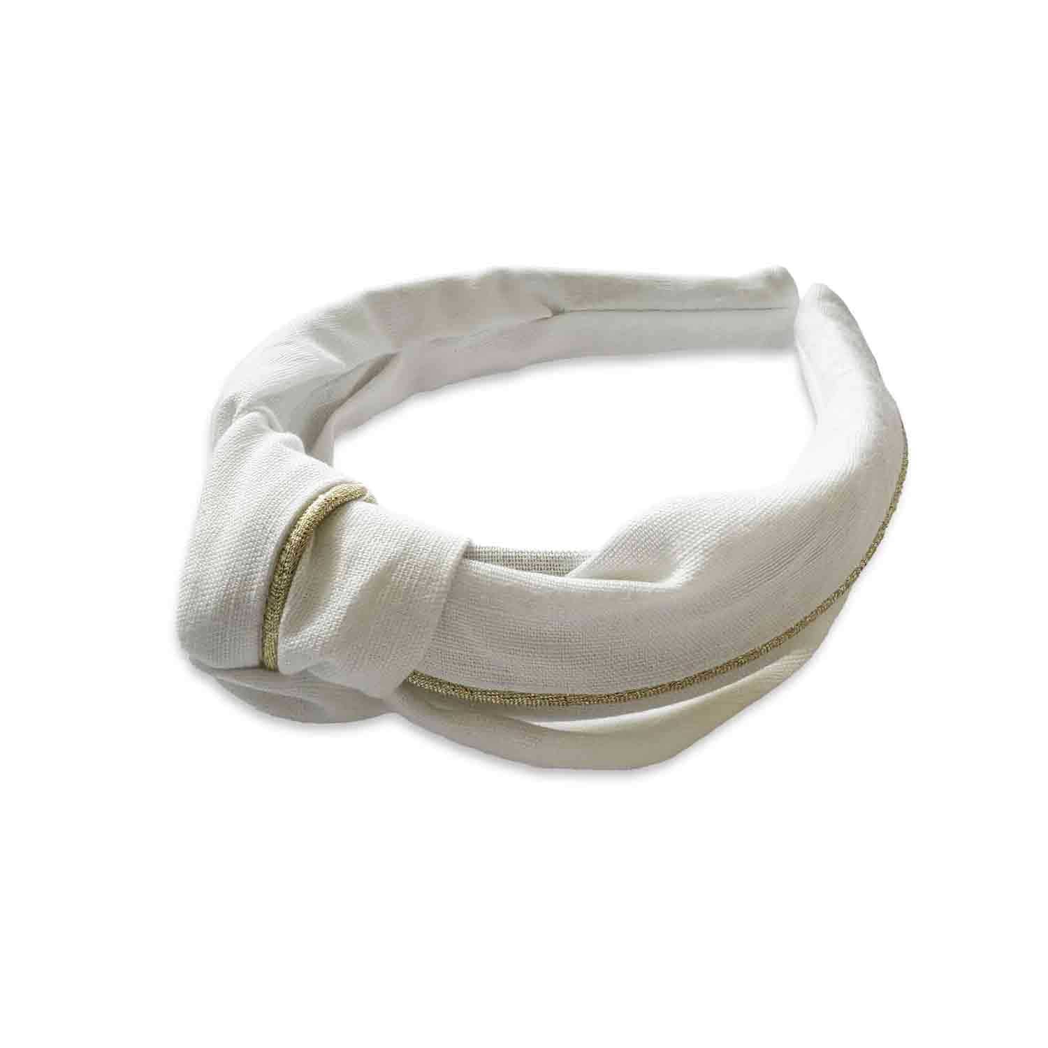 Eva's House Linen Knotted Headband