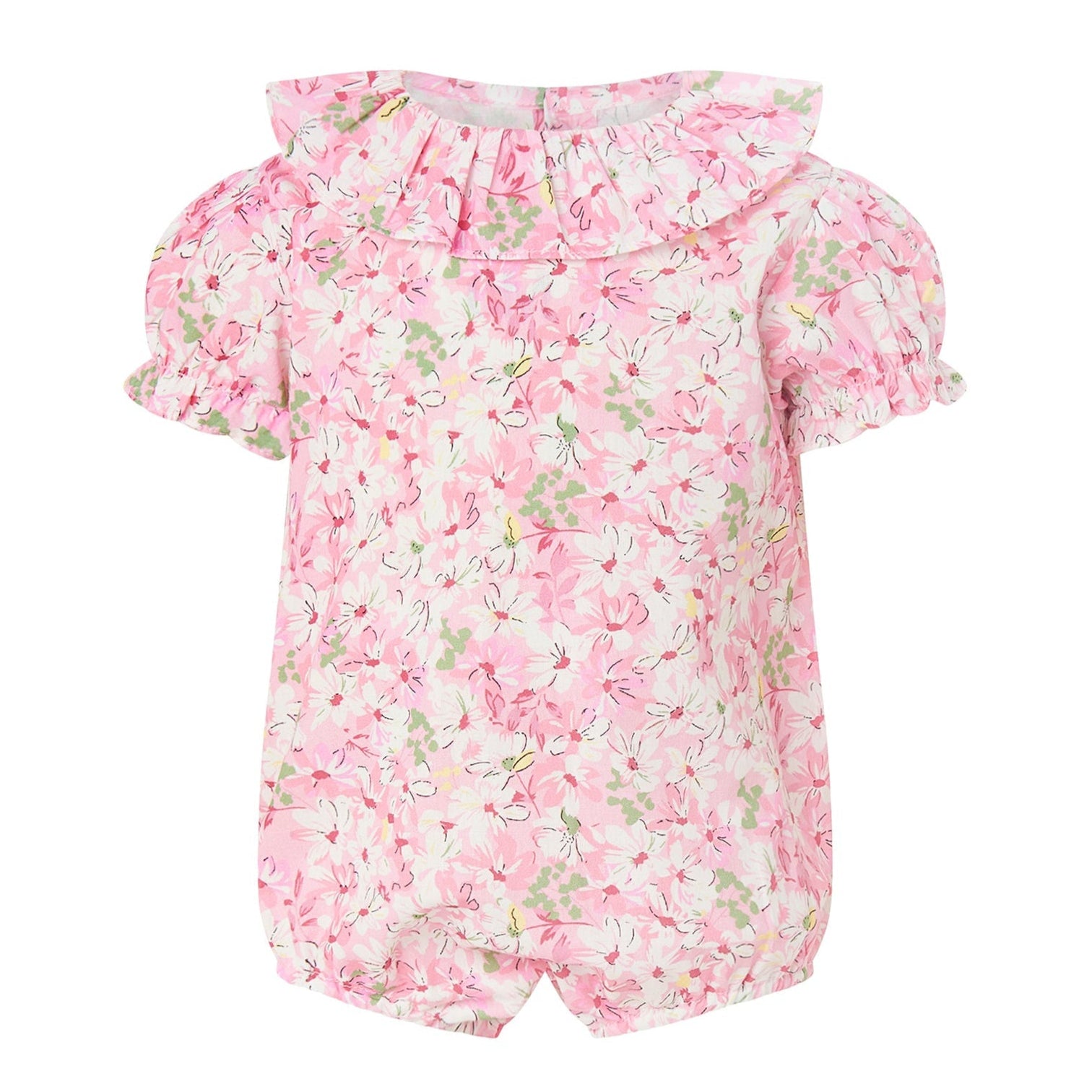 Rachel Riley Pink Daisy Frill Bubble