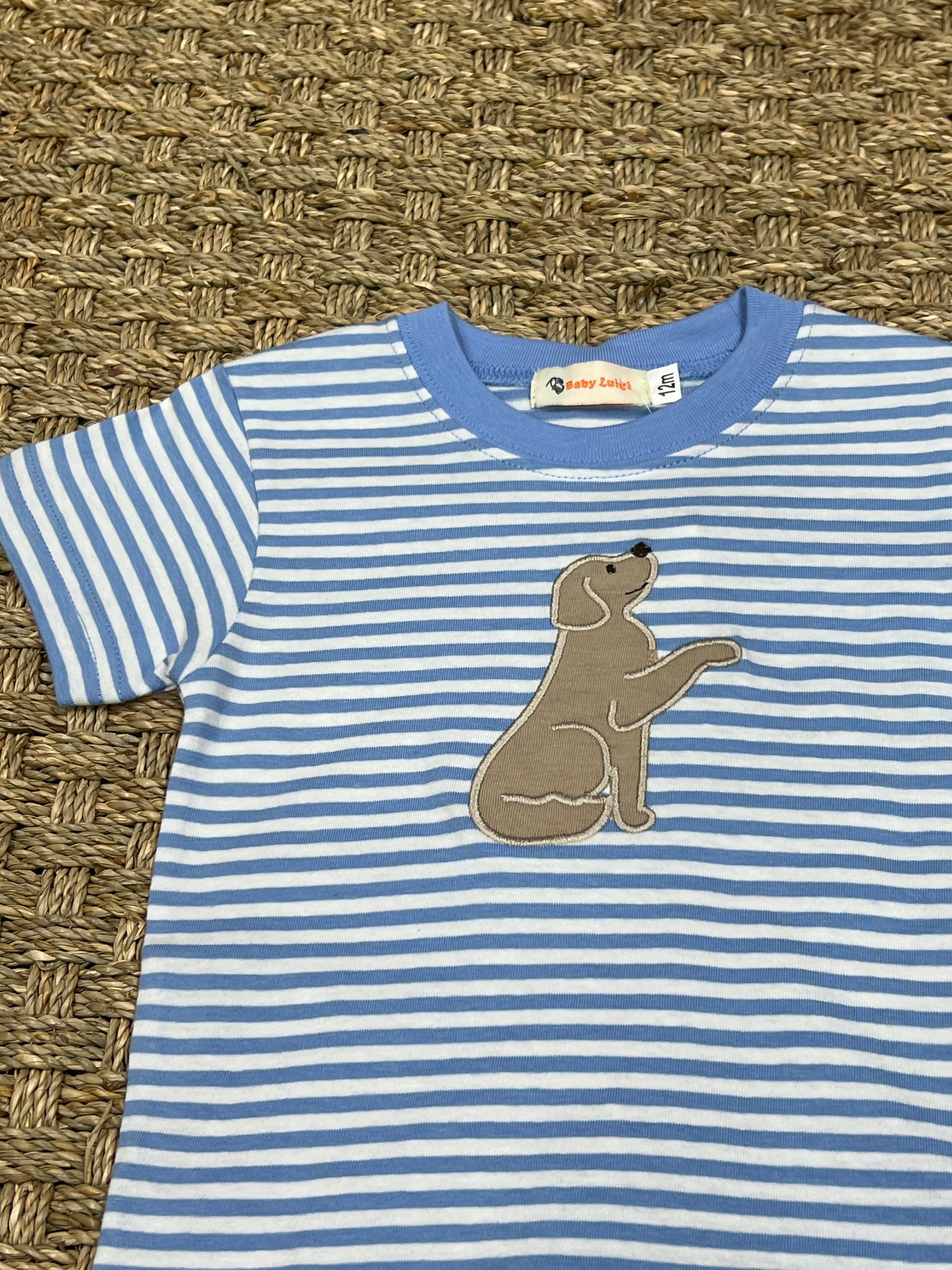 Luigi Tee, Sitting Lab on Medium Sky Blue