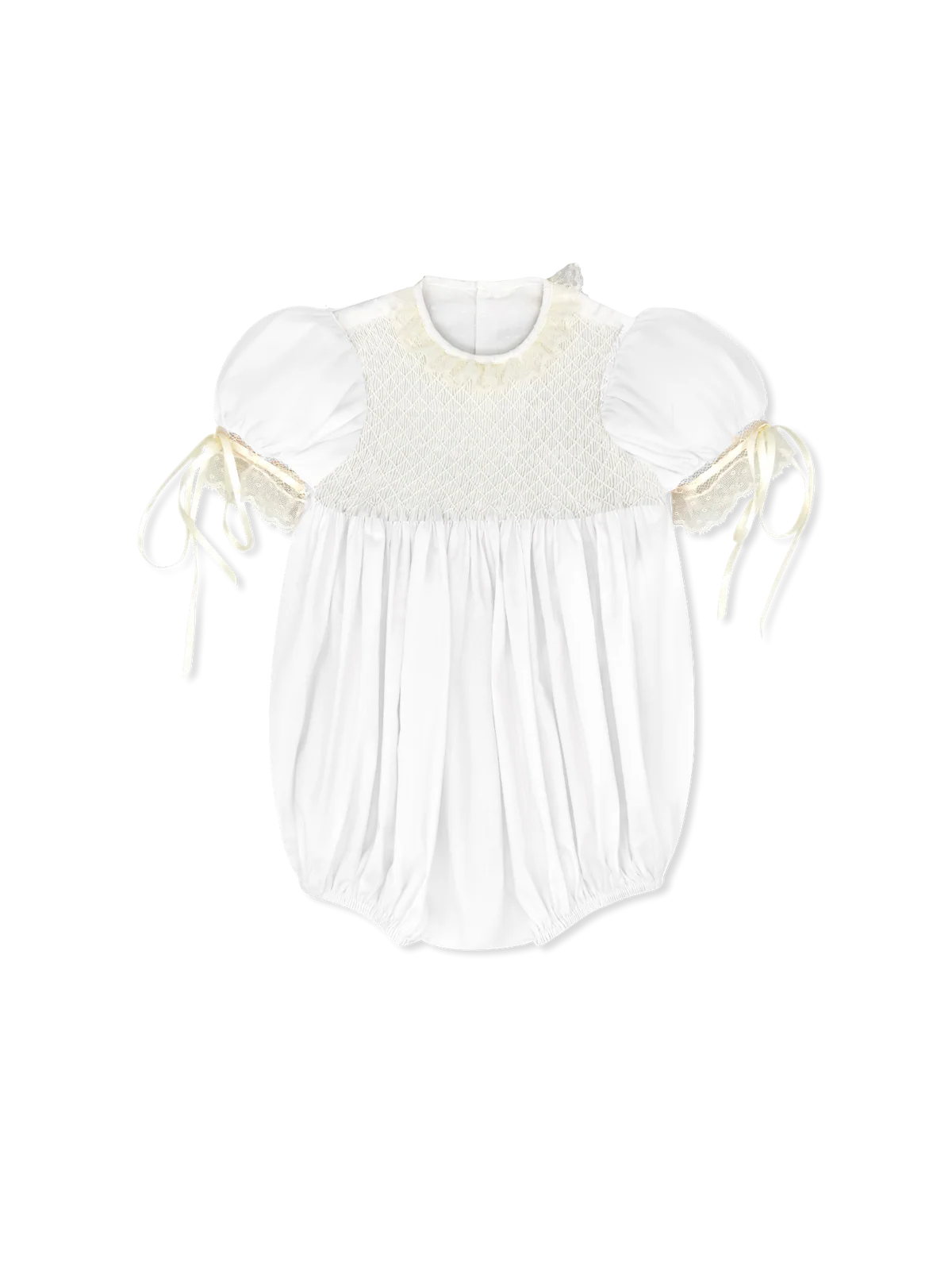 Lullaby Set Margaret Bubble, Spring White Swiss Dot, Ecru