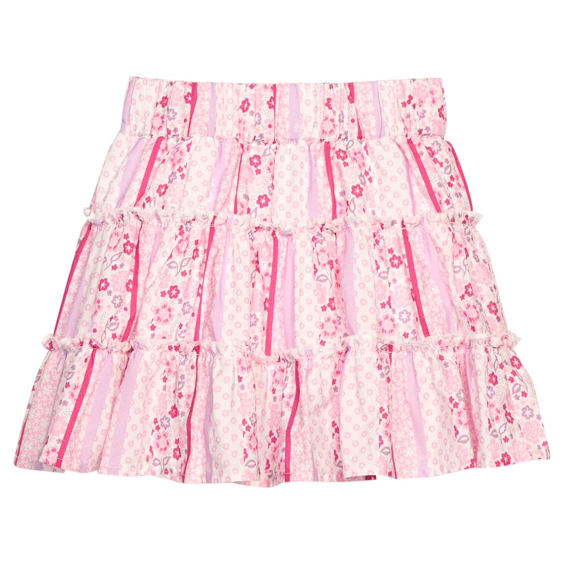 Bisby Natalie Skort, Sconset Floral Stripe