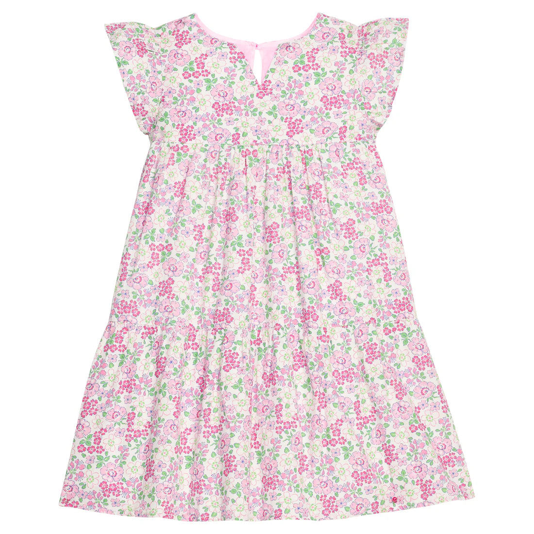 Bisby Rodeo Dress- Pink Bloomsbuy Blossoms