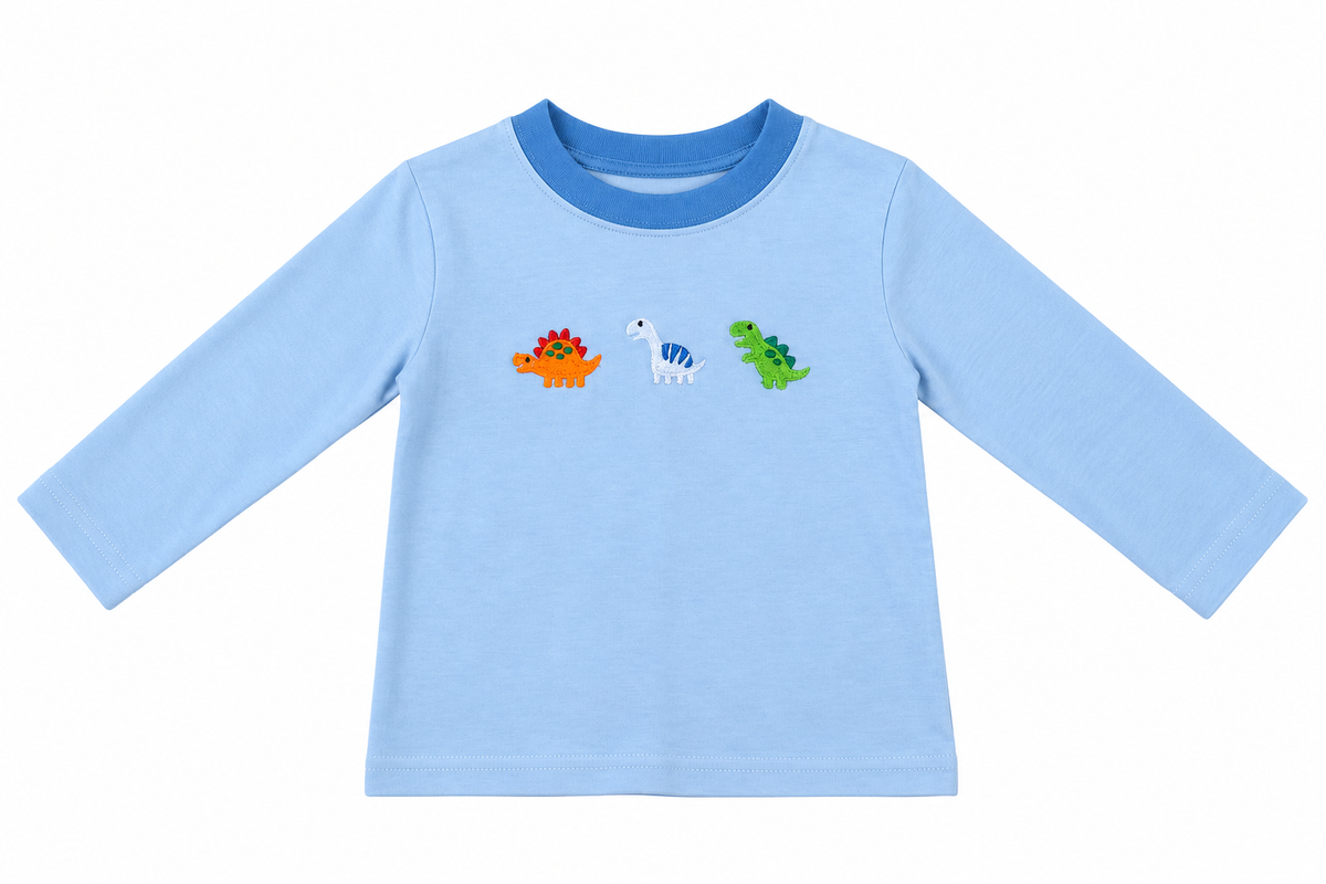 Luigi Tee, Baby Dinos on Sky Blue