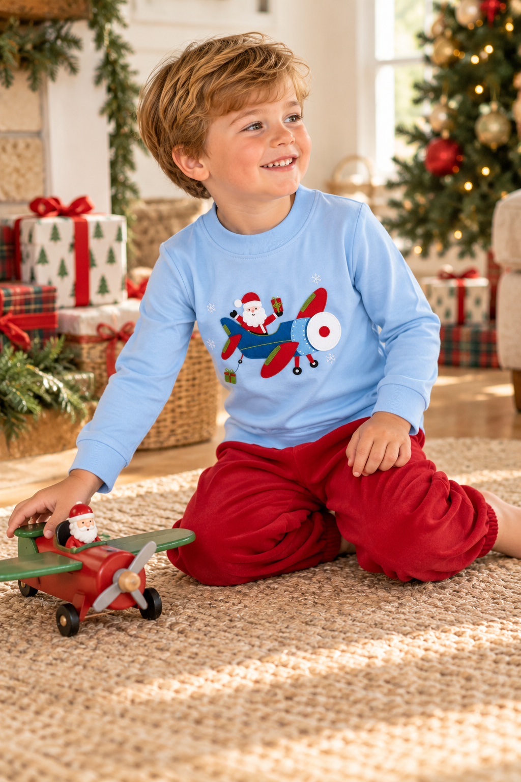 Squiggles Airdrop Santa Tee