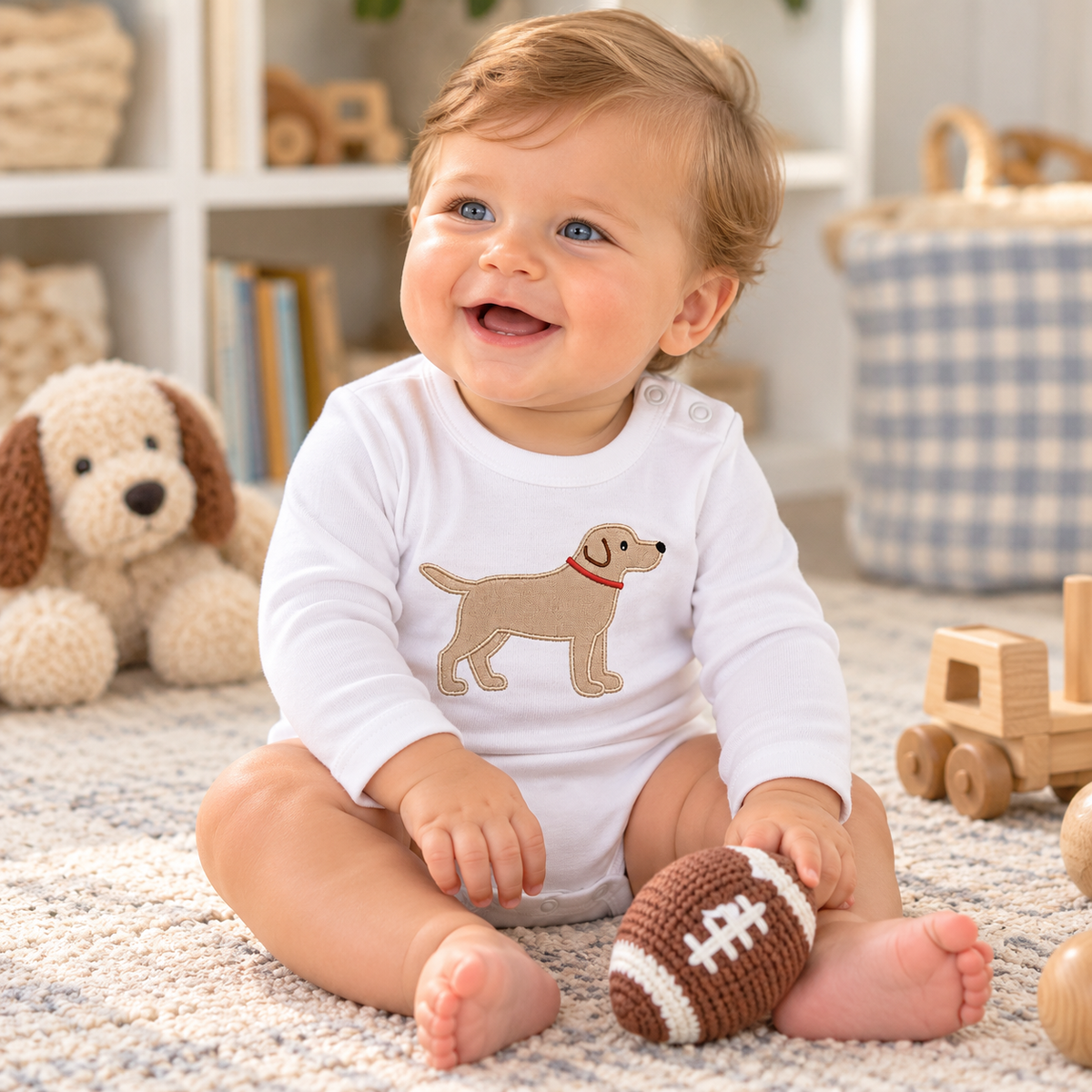 Luigi LS Onesie, Lab
