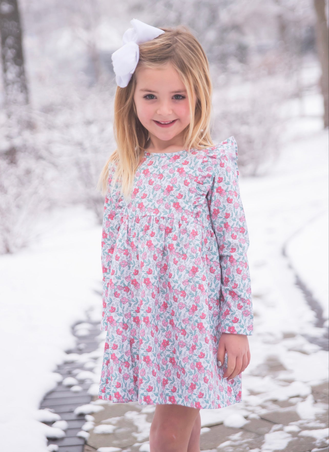 James & Lottie Harper Floral Dress