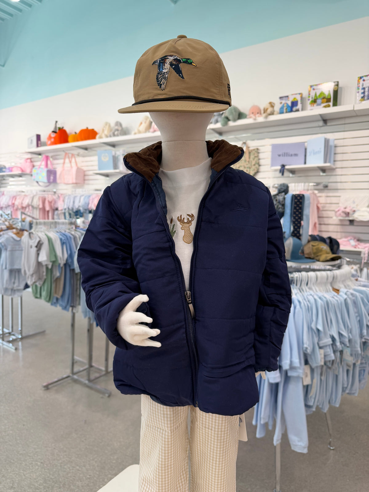 Southbound Navy Coat