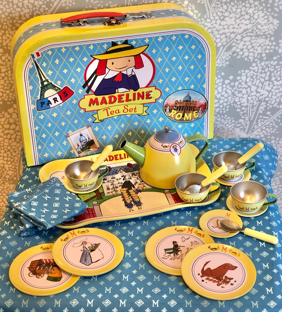Yottoy Classic Madeline Tin Tea Set Toy