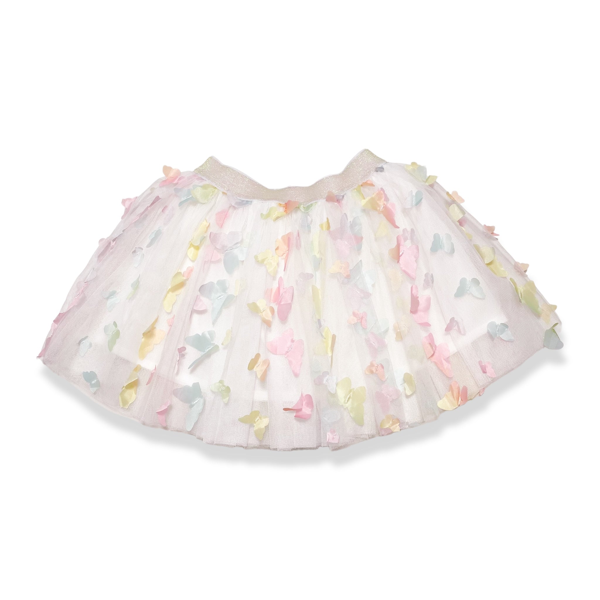 Doe A Dear Juliette Butterfly Embroidered Tee & Tutu