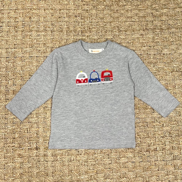 Luigi Tee, Emergency Vehicles on Melange Grey