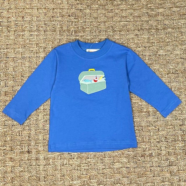 Luigi Tee, Tackle Box on Medium Blue