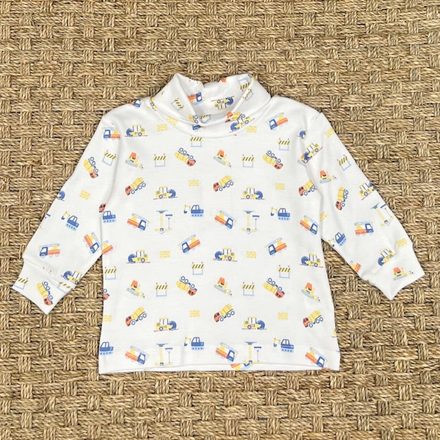 Luigi Printed Turtleneck, Construction