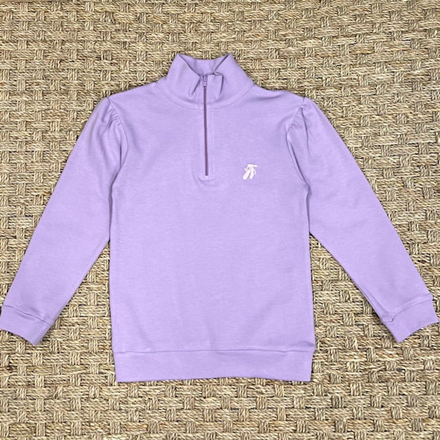 Luigi Pullover Jacket, Ballet Slipper on Lavender